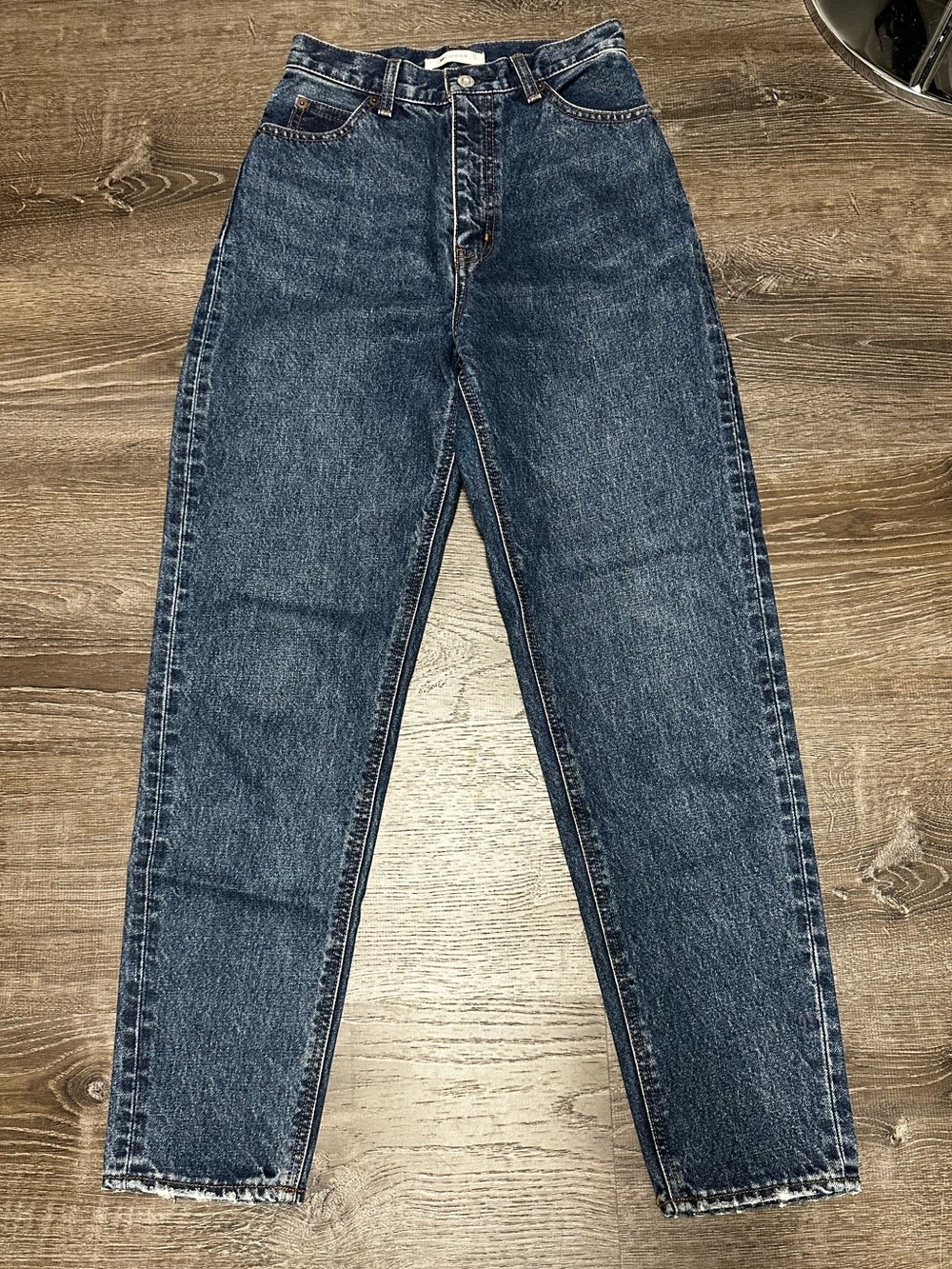Moussy High Waist Slim Tapered Jeans